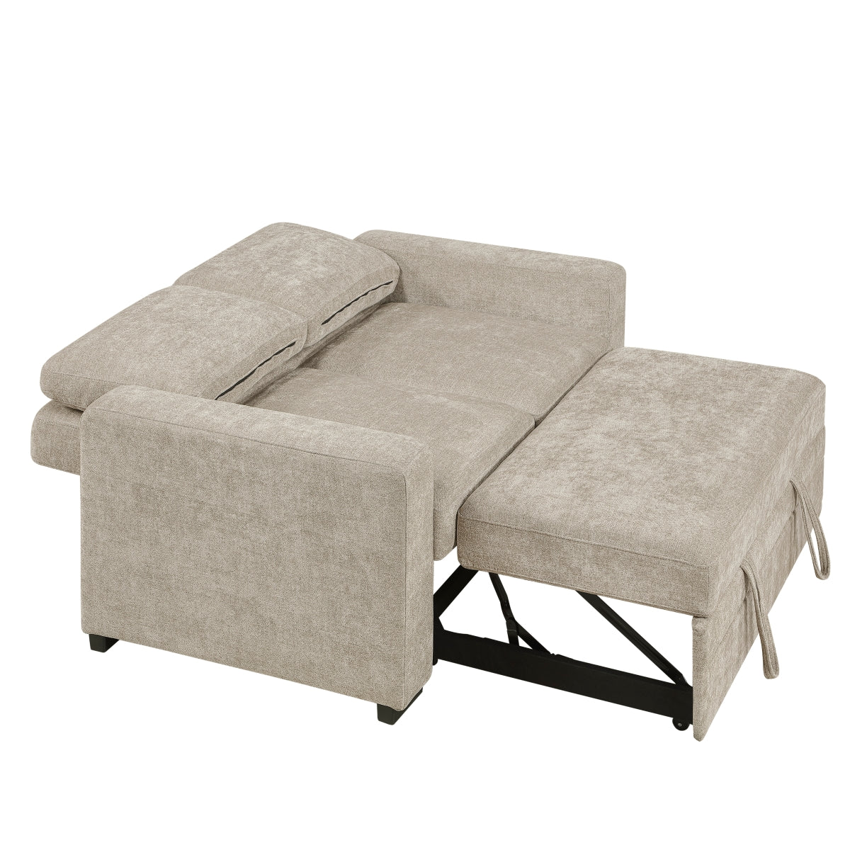 Koben Convertible Love Seat with Pull-out Bed