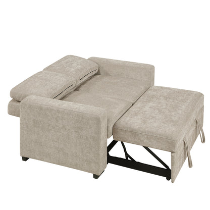 Koben Convertible Love Seat with Pull-out Bed