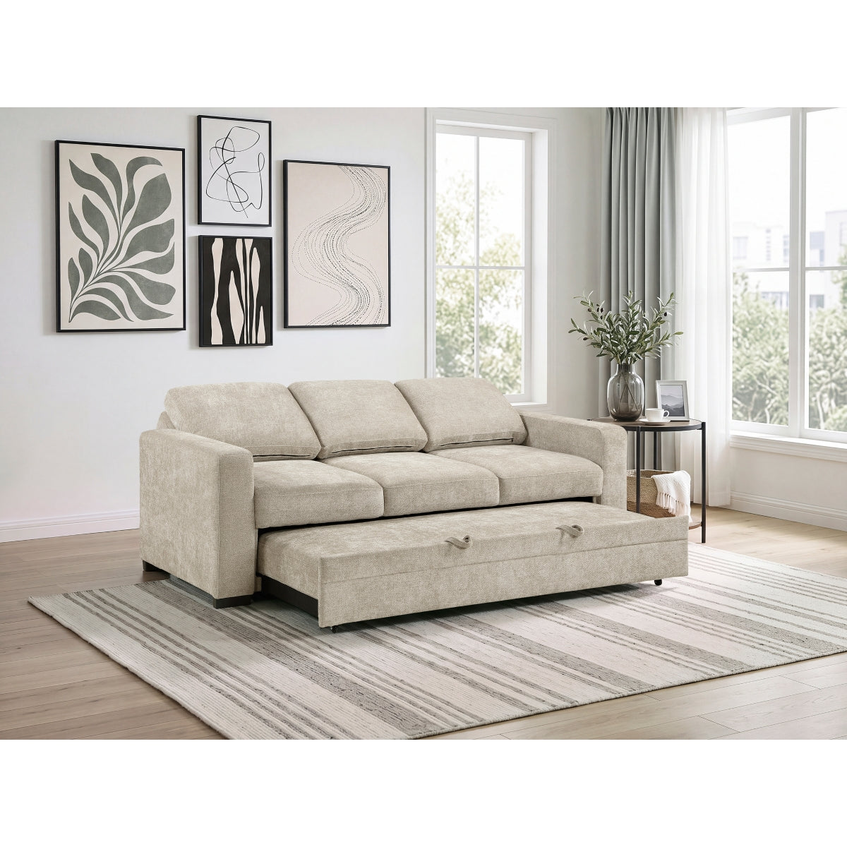 Koben Convertible Sofa with Pull-out Bed