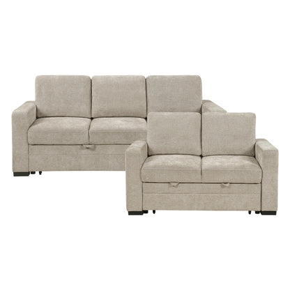 Koben 2-Piece Living Room Set (Sofa and Love Seat)
