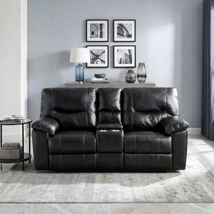 Maverick Double Reclining Love Seat with Center Console