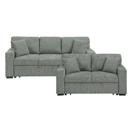 Alcove 2-Piece Living Room Set (Sofa and Love Seat)