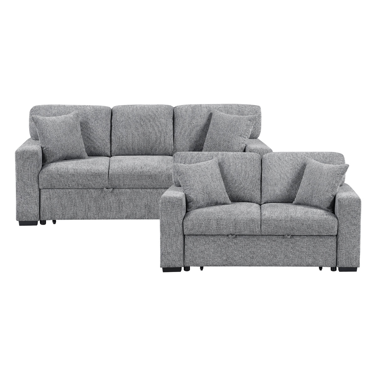 Alcove 2-Piece Living Room Set (Sofa and Love Seat)