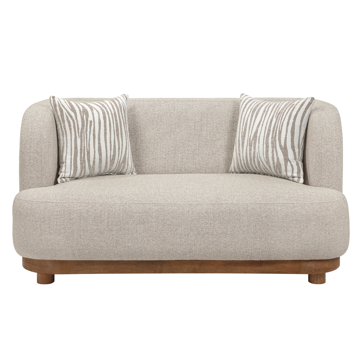 Crescent 2-Piece Living Room Set (Sofa and Love Seat)