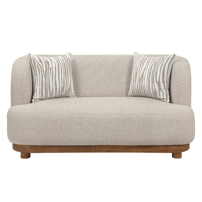 Crescent 2-Piece Living Room Set (Sofa and Love Seat)