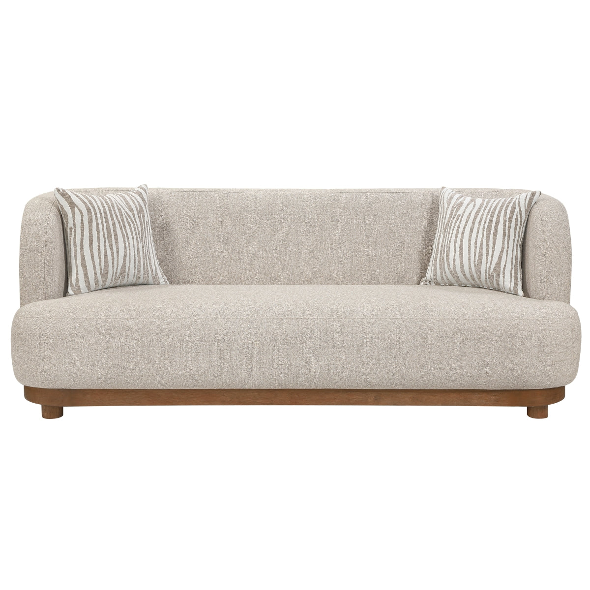 Crescent 2-Piece Living Room Set (Sofa and Love Seat)