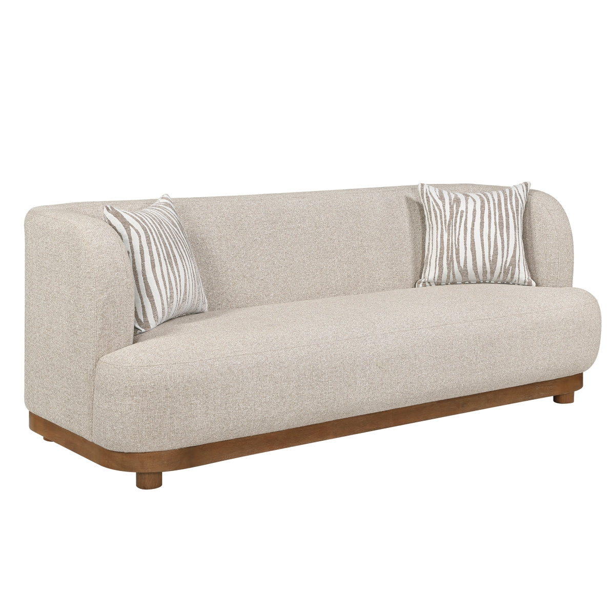 Crescent 2-Piece Living Room Set (Sofa and Love Seat)