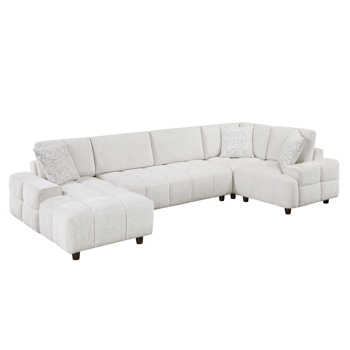 Tessella 4-Piece Modular Sectional with Left Chaise