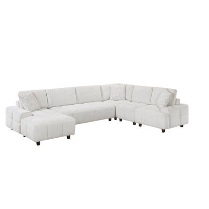 Tessella 5-Piece Modular Sectional with Left Chaise