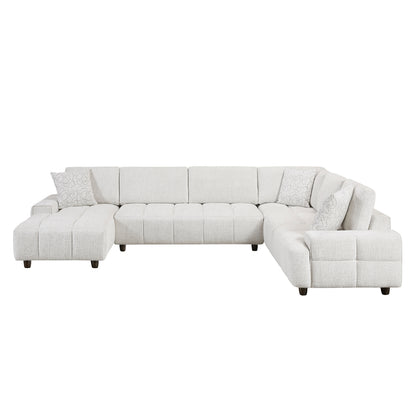 Tessella 5-Piece Modular Sectional with Left Chaise