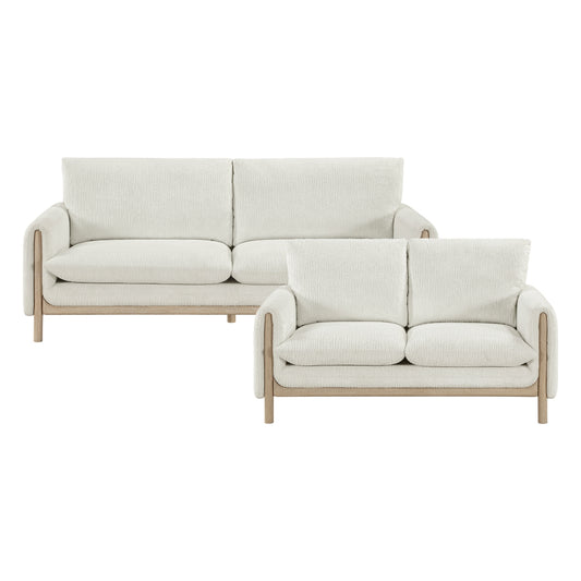 Cloudcrest 2-Piece Living Room Set (Sofa and Love Seat)