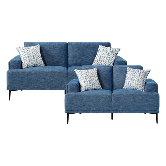 Stride 2-Piece Living Room Set (Sofa and Love Seat)