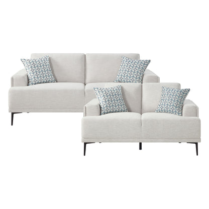 Stride 2-Piece Living Room Set (Sofa and Love Seat)