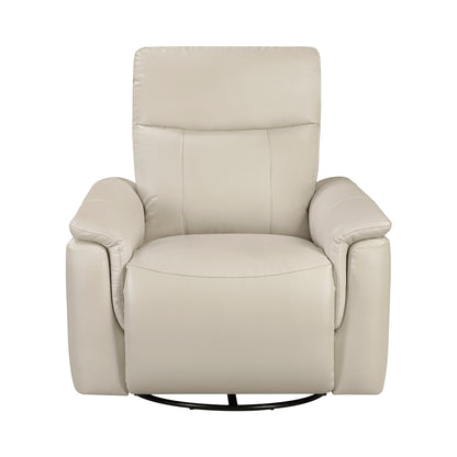 Hadley Swivel Glider Reclining Chair - Taupe