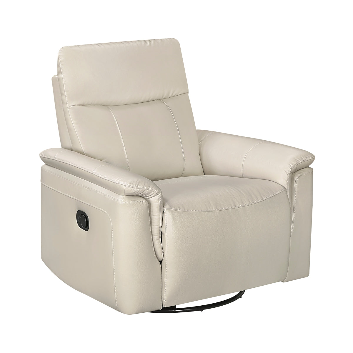Hadley Swivel Glider Reclining Chair - Taupe