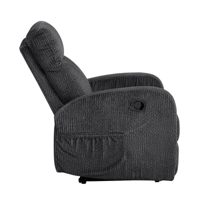 Allen Reclining Chair - Dark gray