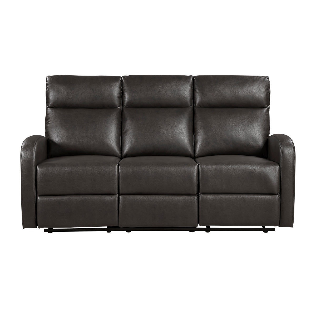 Allen Double Reclining Sofa - Espresso