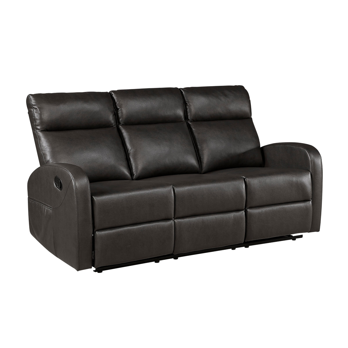 Allen Double Reclining Sofa - Espresso