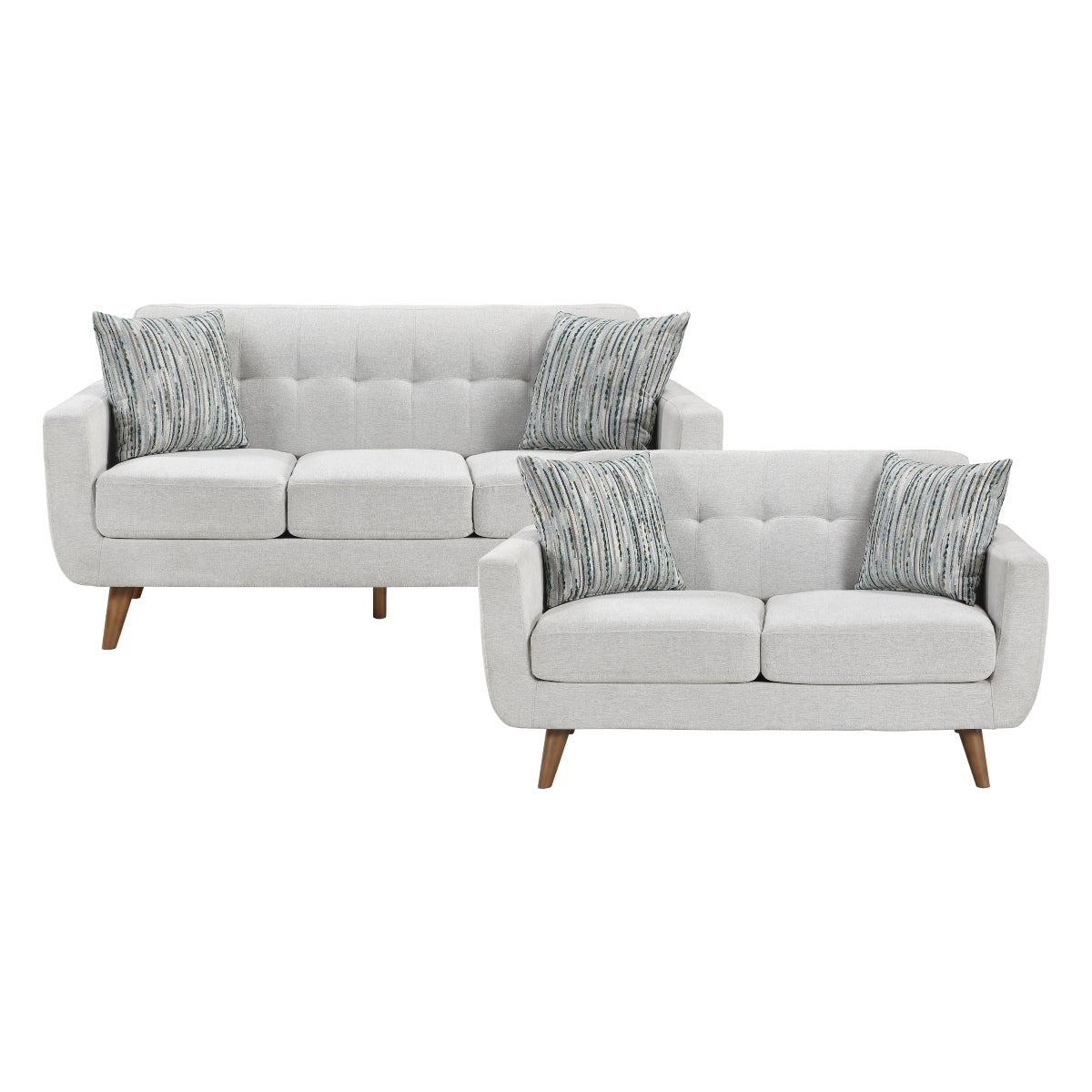 Seabrook 2-Piece Living Room Set (Sofa and Love Seat)