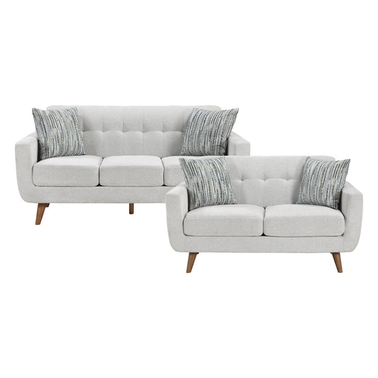 Seabrook 2-Piece Living Room Set (Sofa and Love Seat)