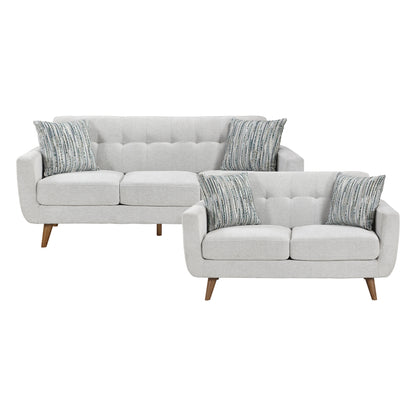 Seabrook 2-Piece Living Room Set (Sofa and Love Seat)
