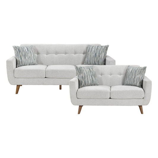 Seabrook 2-Piece Living Room Set (Sofa and Love Seat)