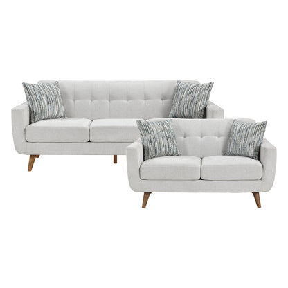 Seabrook 2-Piece Living Room Set (Sofa and Love Seat)