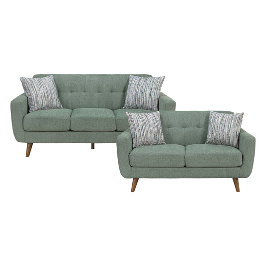 Seabrook 2-Piece Living Room Set (Sofa and Love Seat)