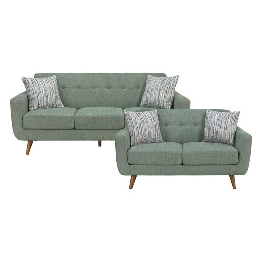 Seabrook 2-Piece Living Room Set (Sofa and Love Seat)