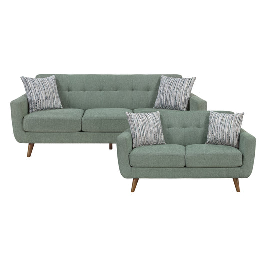 Seabrook 2-Piece Living Room Set (Sofa and Love Seat)