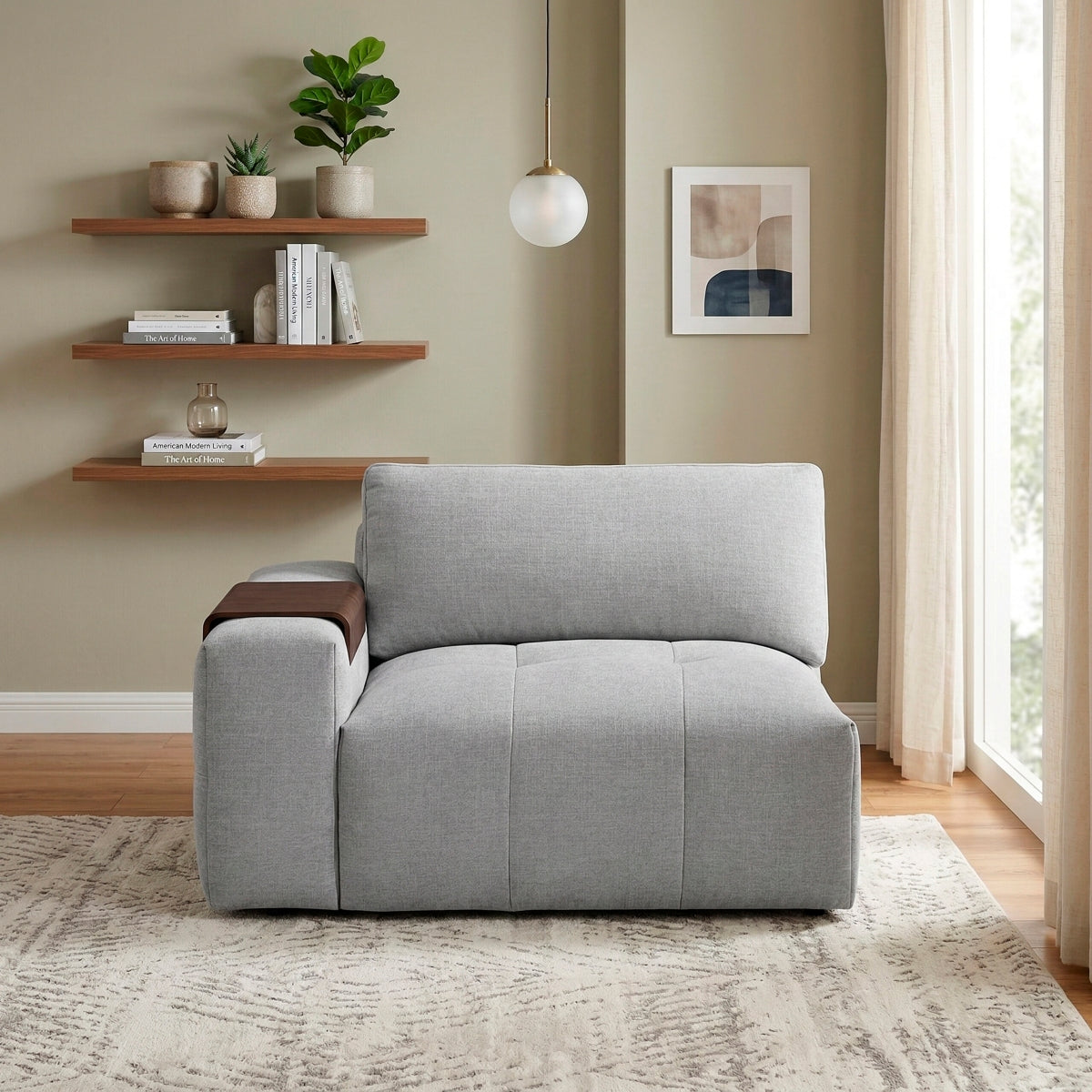 Tidal Left Side Chair with one Arm