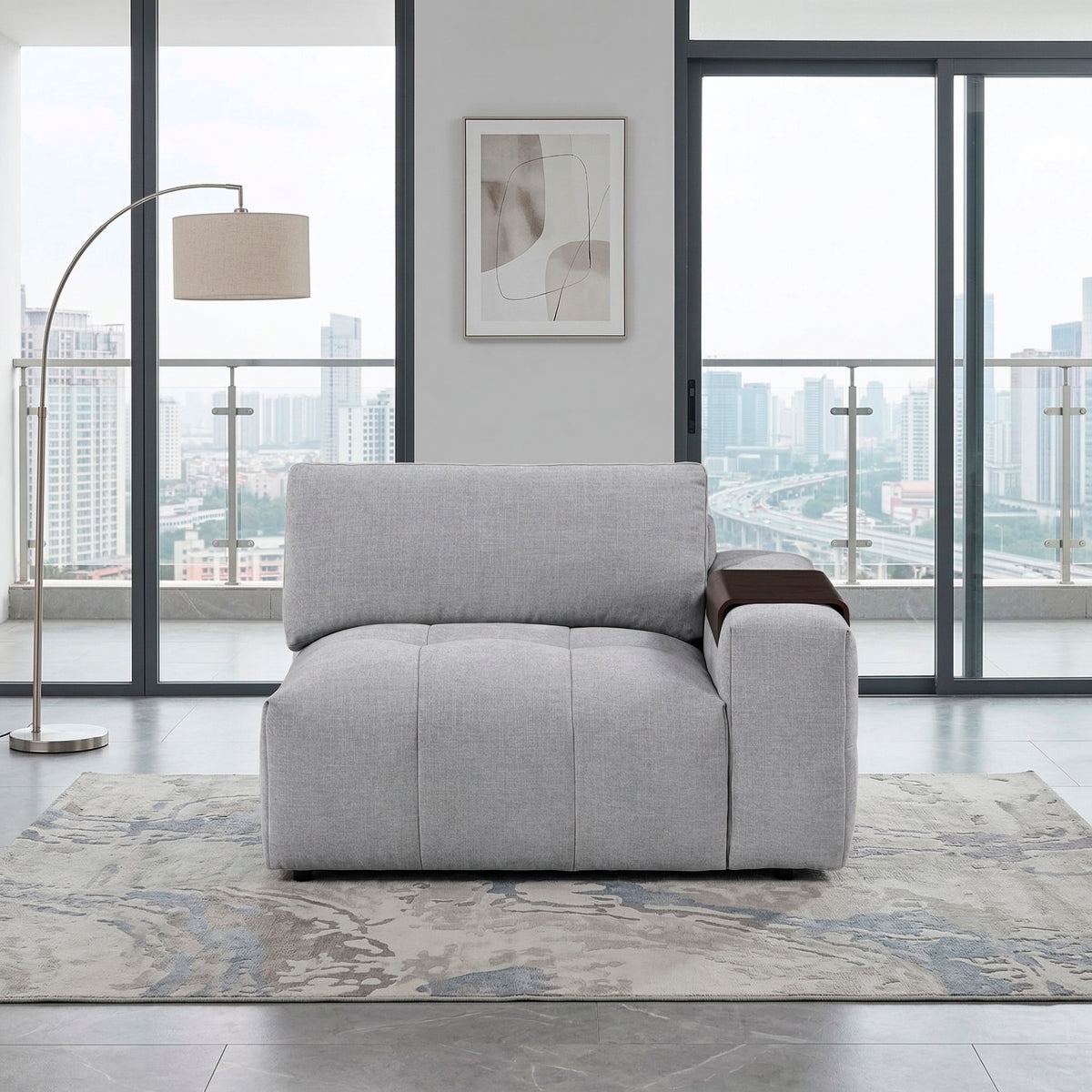 Tidal Right Side Chair with one Arm