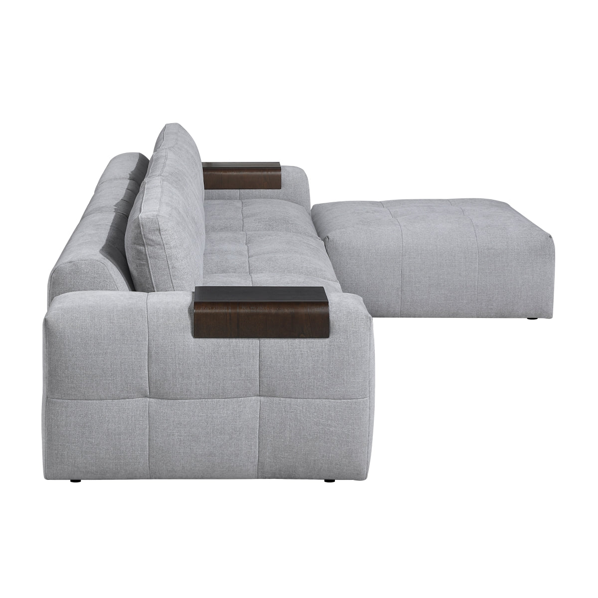 Tidal 4-Piece Modular Sectional with Ottoman