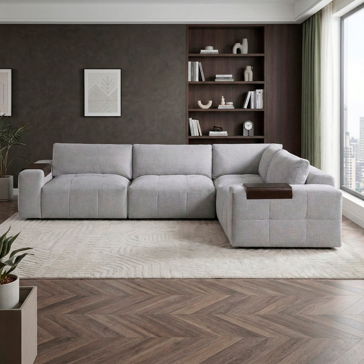 Tidal 4-Piece Modular Sectional