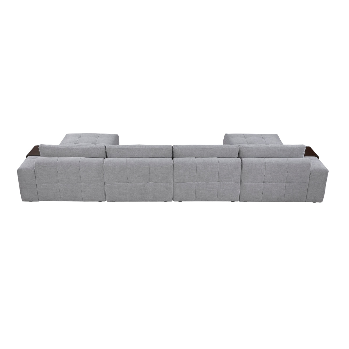 Tidal 6-Piece Modular Sectional with Two Ottomans