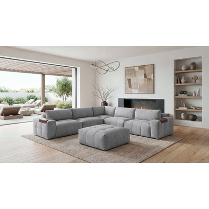 Tidal 6-Piece Modular Sectional with Ottoman