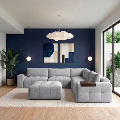Tidal 6-Piece Modular Sectional with Ottoman