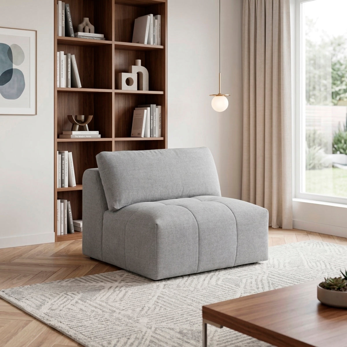 Tidal Armless Chair