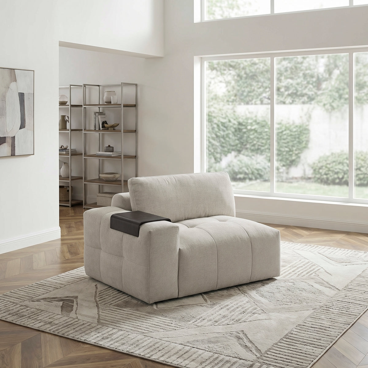 Tidal Left Side Chair with one Arm