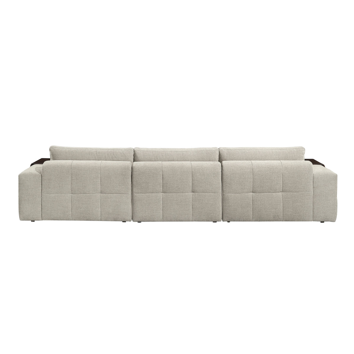 Tidal 4-Piece Modular Sectional with Ottoman