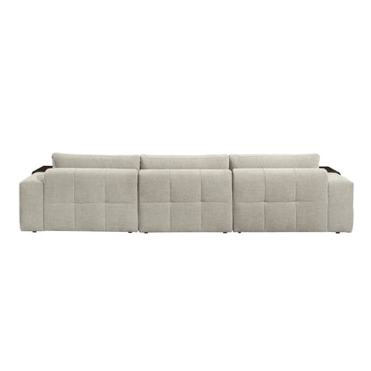 Tidal 4-Piece Modular Sectional with Ottoman