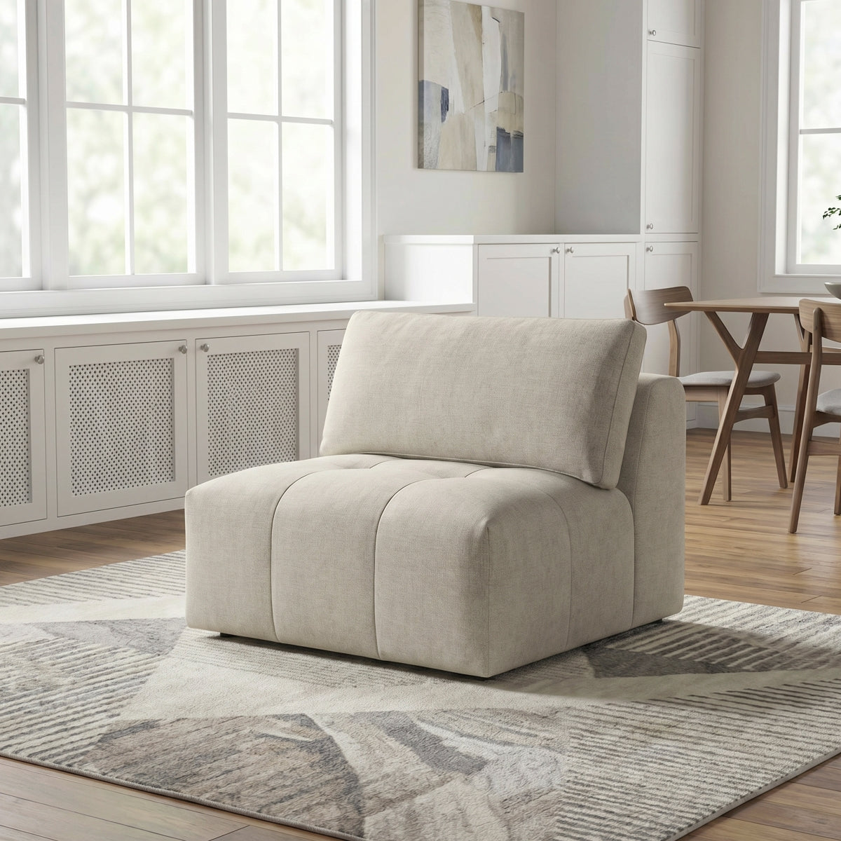 Tidal Armless Chair