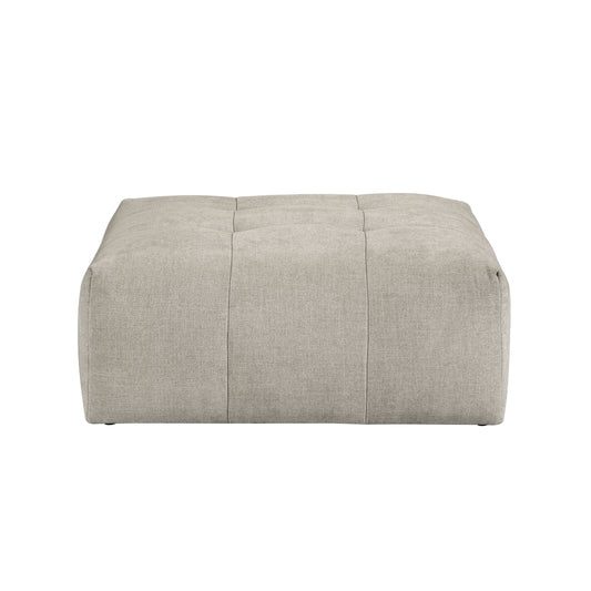 Tidal Ottoman with caster