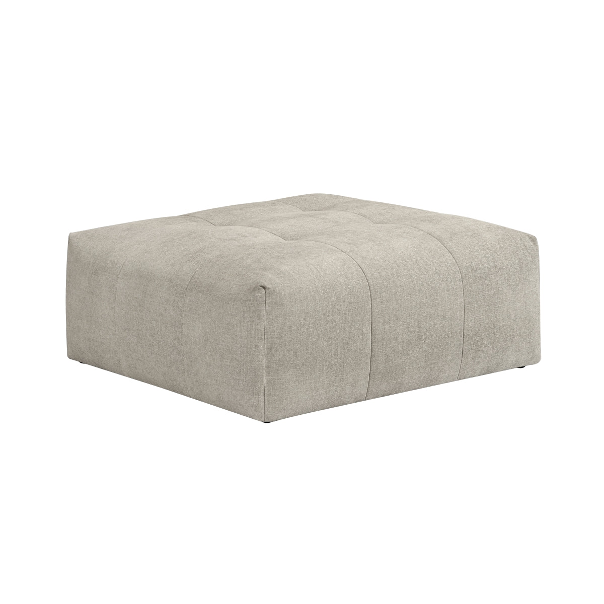 Tidal Ottoman with caster