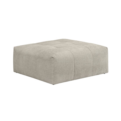 Tidal Ottoman with caster