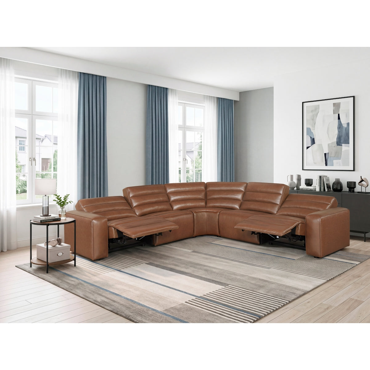 Yukon 5-Piece Modular Power Reclining Sectional