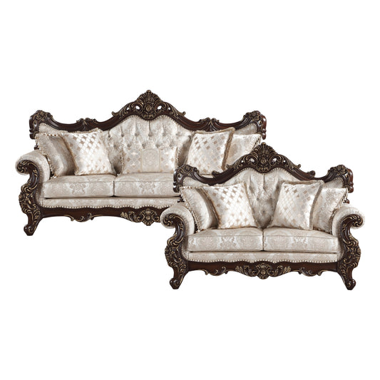 Sovereign 2-Piece Living Room Set (Sofa and Love Seat)