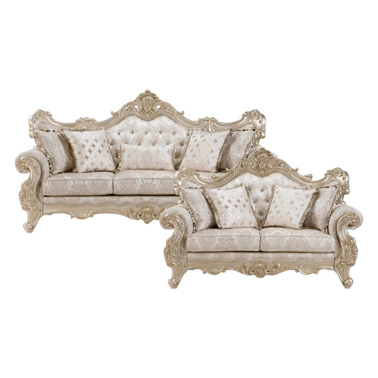 Sovereign 2-Piece Living Room Set (Sofa and Love Seat)
