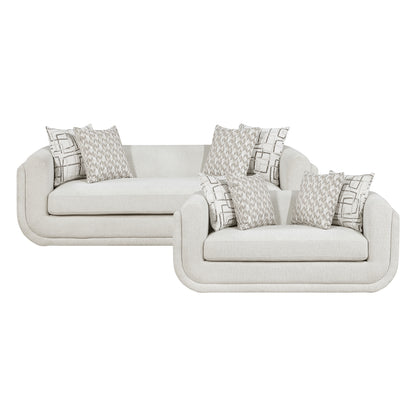 Nimbus 2-Piece Living Room Set (Sofa and Love Seat)