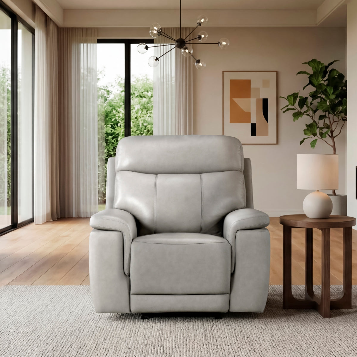 Celestia Power Glider Reclining Chair with Power Headrest